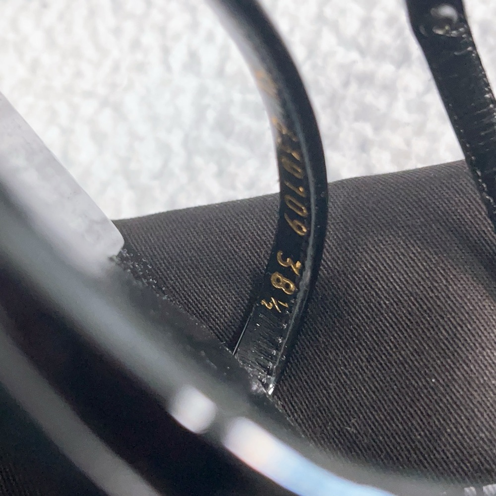 Saint Laurent YSL 100mm Opyum Patent Leather Sandals - Picture 7 of 16